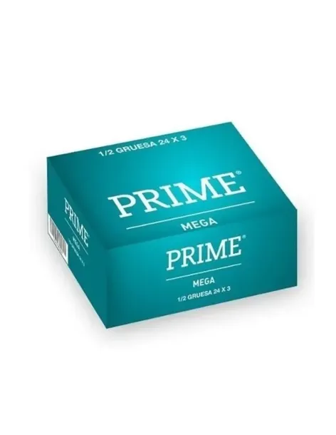Preservativos mega 24 x 3 | Prime | Preservativos