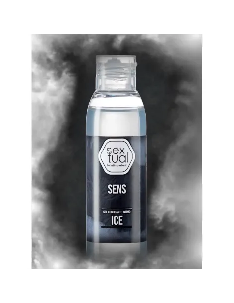 Gel lubricante intimo ice 80ml | Sextual | Efecto frio