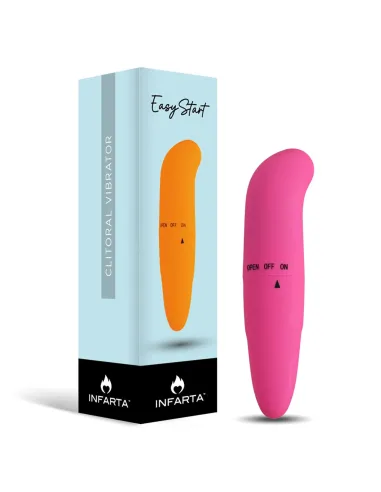 Vibrator easystart purple | Infarta toys | Estimuladores clítoris