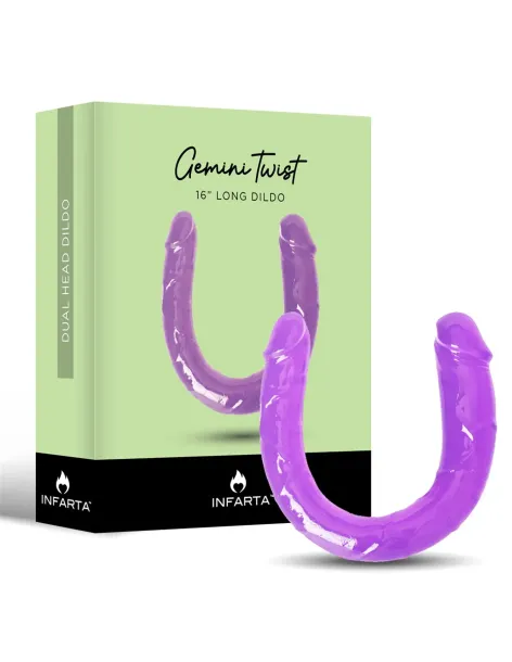 Double dildo geminitwist | Infarta toys | Dildos macizos
