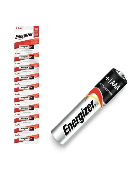 Pila energizer aaa x 10 unidades | Energizer | Pilas y baterias