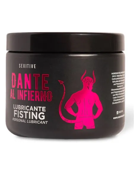 Dante al infiero - fisting - gel intimo lubricante - 500ml | Sexitive | Intimos