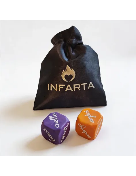 Dados acciones y lugares | Infarta toys | Juegos eróticos