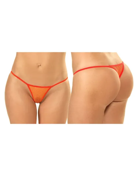 Colaless de red rojo | Malena | Tangas cola less