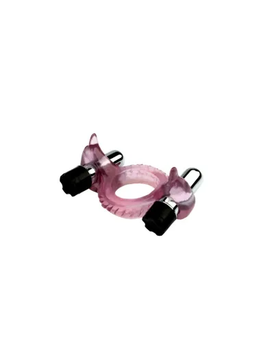 Mini vibe anillo delfin doble vibro | Caiman | Anillos