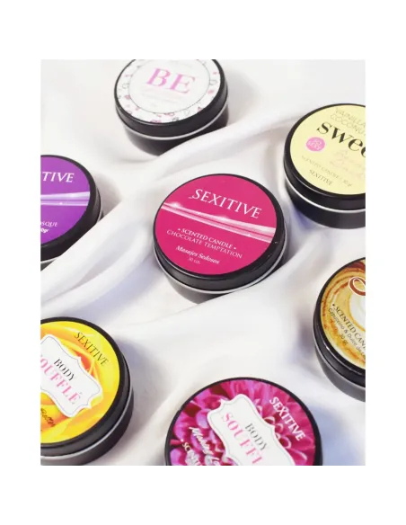 Massage candle latte capuccino & dulce de leche - 30 gr | Sexitive | Velas para masajes