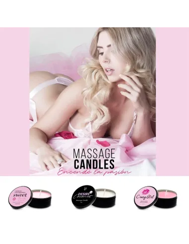 Massage candle latte capuccino & dulce de leche - 30 gr | Sexitive | Velas para masajes