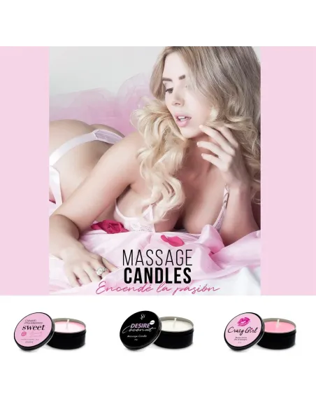 Massage candle latte capuccino & dulce de leche - 30 gr | Sexitive | Velas para masajes