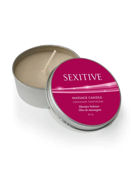 Massage candle chocolate temptation - 30 gr | Sexitive | Velas para masajes
