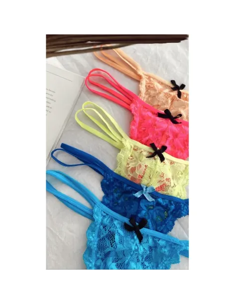 Novia - puntilla 02/90 blanco | Mordisco | Tangas hilo dental