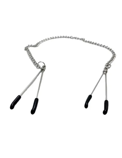 Pezoneras abrazaderas con cadena bulk | Infarta toys | Pezoneras