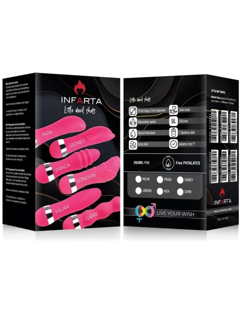 Bala estimulador clitoris capri | Infarta toys | Estimuladores clítoris