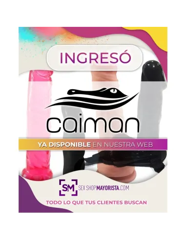 Gun micro vibro negro | Caiman | Dobles