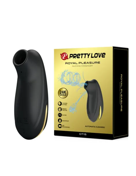 Succionador gold royal pleasure 7 funciones usb recargable silicona | Pretty love | Succionadores