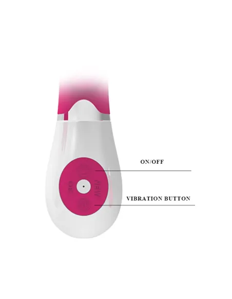 Vibrador felix 30 funciones silicona | Pretty love | Rabbits