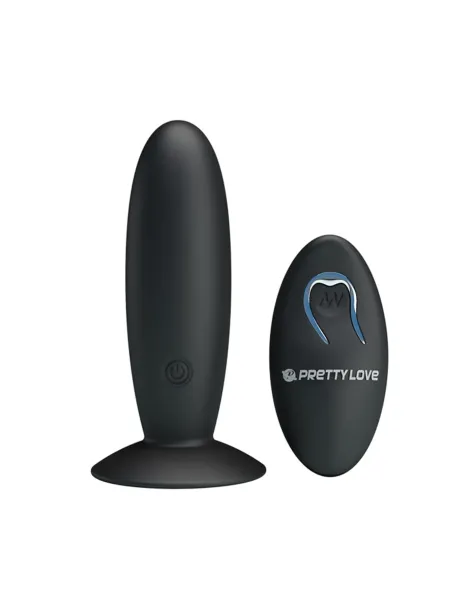Consolador anal inalambrico control remoto silicona 11cmx3cm | Pretty love | Vibradores