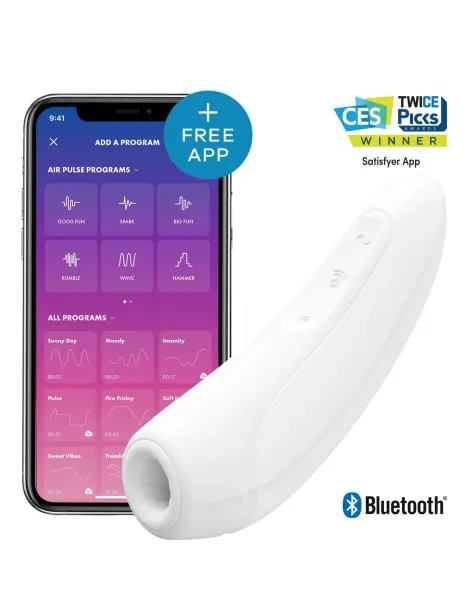 Curvy 1+ white | Satisfyer | Succionadores