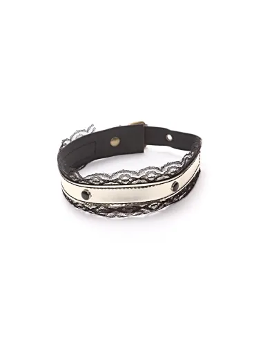 Collar choker urbano dorado | Infarta fetish | Accesorios y outfits