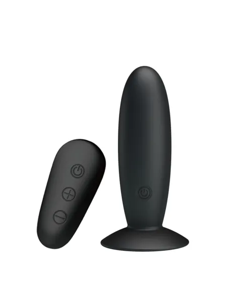 Vibrador anal recargable control remoto silicona 11cm x 3,3cm | Mr play | Vibradores