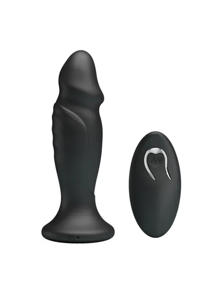 Vibrador anal recargable control remoto silicona 12,5cm x 3cm | Mr play | Vibradores
