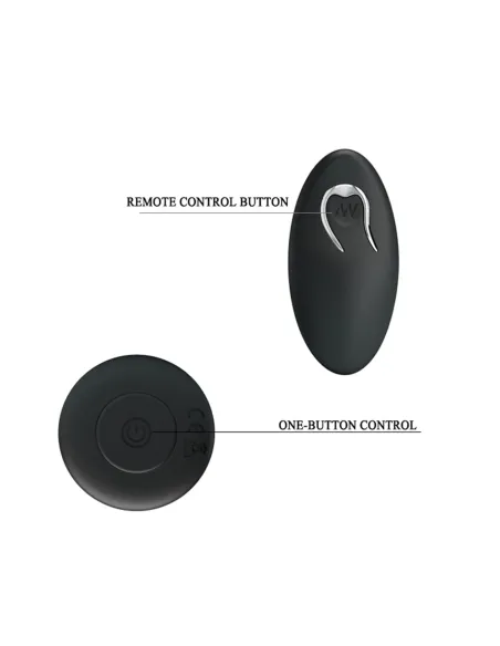 Vibrador anal recargable control remoto silicona 12,5cm x 3cm | Mr play | Vibradores