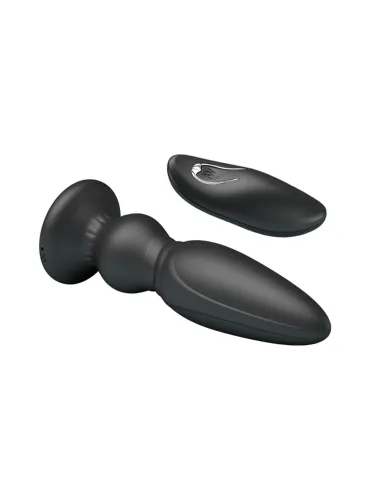 Vibrador anal recargable control remoto silicona 12,5cm x 3,3cm | Mr play | Vibradores