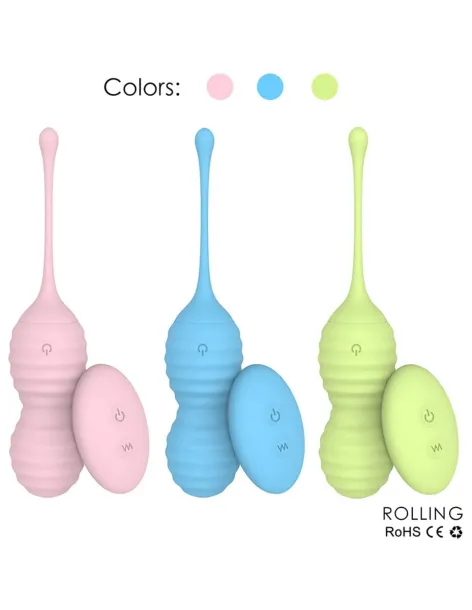 Rolling bolas vaginales vibrador inalambrico multifuncional | S-hande | Bolas y huevos vaginales