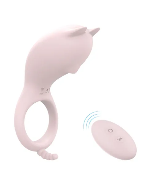 Cora anillo vibrador multifuncional recargable usb | S-hande | Anillos