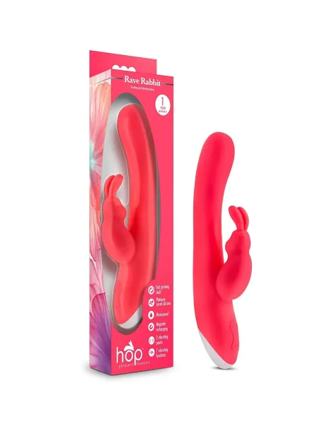 Hop - rave rabbit - cerise | Blush | Rabbits