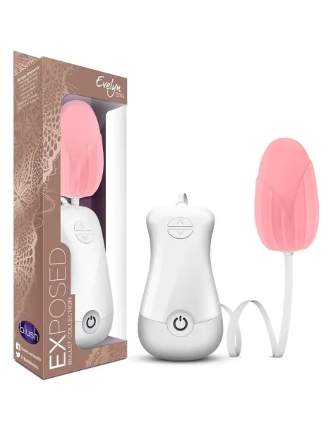 Huevo estimulador exposed - evelyn egg - dusty rose | Blush | Vibradores