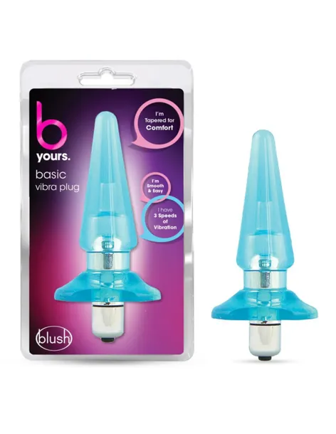B yours - basic vibra plug - blue | Blush | Vibradores