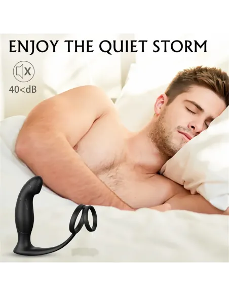 Vibrador wandering anillo - 9 funciones - recargable - 14cm x 12cm | S-hande | Vibradores