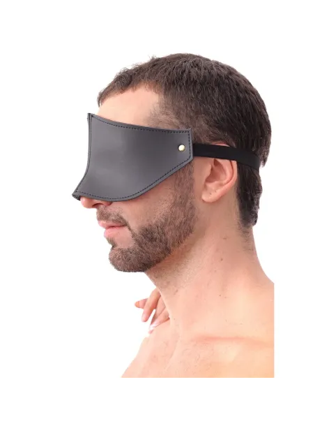 Antifaz luxury ciego reforzado negro | Infarta fetish | Máscaras y antifaces