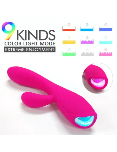 Vibrador muses 9 funciones recargable | S-hande | Rabbits