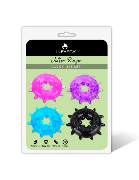 Cock rings set valtor rings | Infarta toys | Anillos