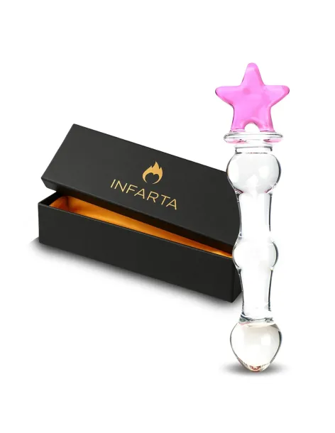 Glass dildo galaxy wand | Infarta toys | Dildos macizos