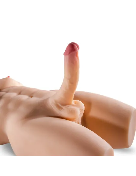Hérculex – torso realista de gran pene y cola + balita de regalo | Infarta toys | Torsos