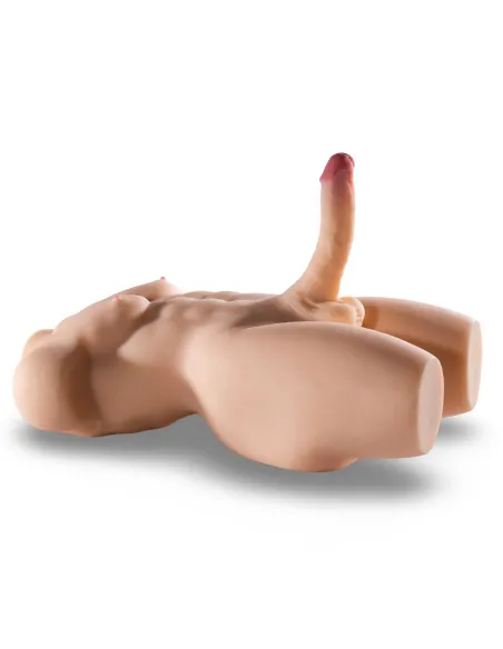 Hérculex – torso realista de gran pene y cola + balita de regalo | Infarta toys | Torsos