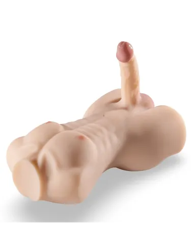 Rudeboy – torso realista con gran pene y ano + balita vibradora de regalo | Infarta toys | Torsos