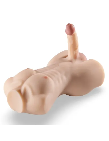 Rudeboy – torso realista con gran pene y ano + balita vibradora de regalo | Infarta toys | Torsos