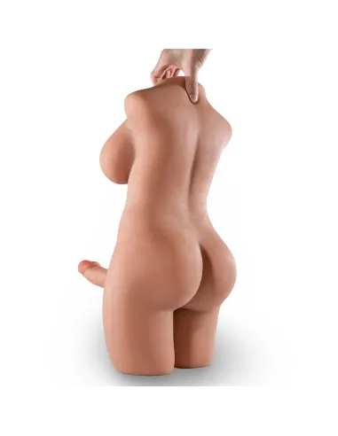 Trans desire – torso realista con pechos, pene y ano + balita de regalo | Infarta toys | Torsos
