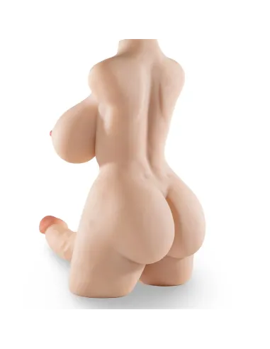 Trans supreme – 4-in-1 torso with boobs, pussy, ass & dildo penis with vibrator | Infarta toys | Torsos