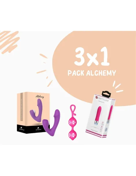 Amazing pack 3 x 1 - estimulador - kegels - succionador. | Infarta toys | Descuentos y promociones
