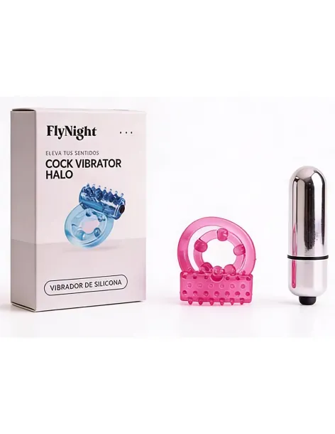 Anillo vibrator halo rosa / c9041 | Fly night | Anillos