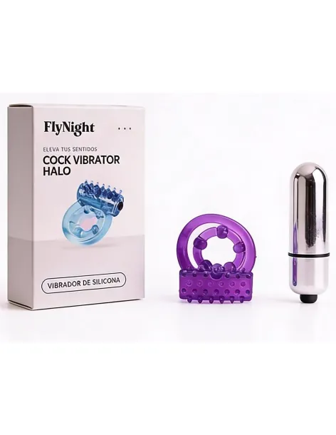 Anillo vibrator halo vioelta / c9041 | Fly night | Anillos