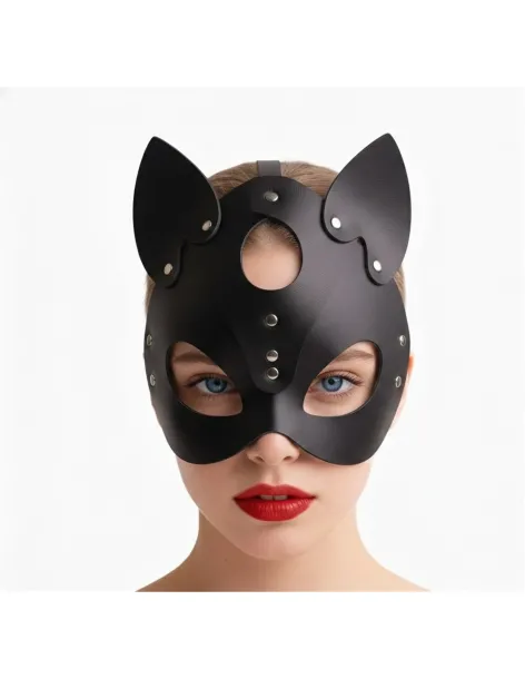 Mask face cat negro / c9023 | Fly night | Máscaras y antifaces