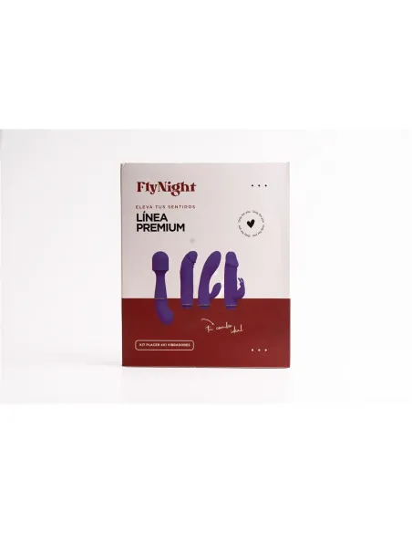 Linea premium kit 4 en 1 - vibros masajeador clitoris / c9042 | Fly night | Vibradores