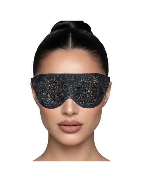 Antifaz ciego destello negro | Infarta fetish | Máscaras y antifaces