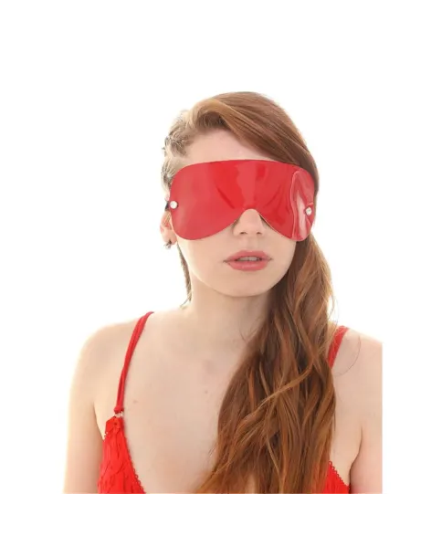 Antifaz rojo ciego | Infarta fetish | Máscaras y antifaces