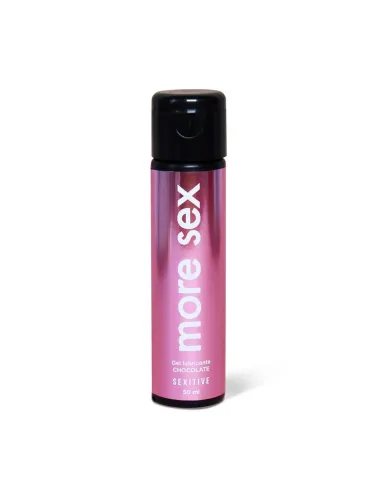 Gel íntimo lubricante saborizado more sex - chocolate | Sexitive | Intimos